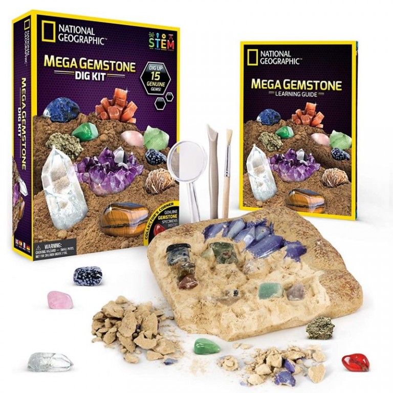 Mega Fossil Dig Kit STEM набор от National Geographic ORTSTEM