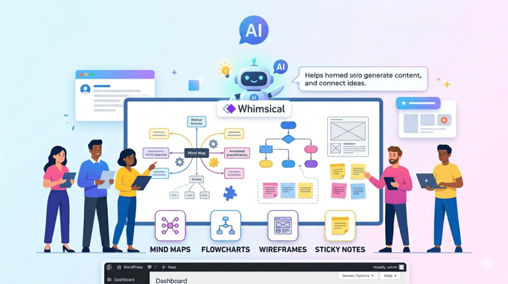Whimsical AI – візуальний розумний брейнштормінг і не тільки